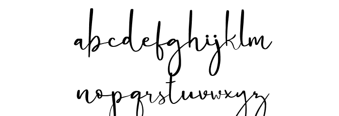 Cattus Free Regular Font LOWERCASE