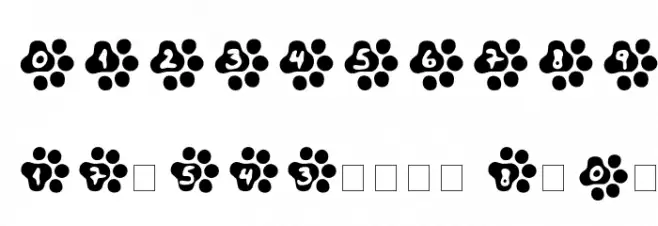 Catty Font OTHER CHARS