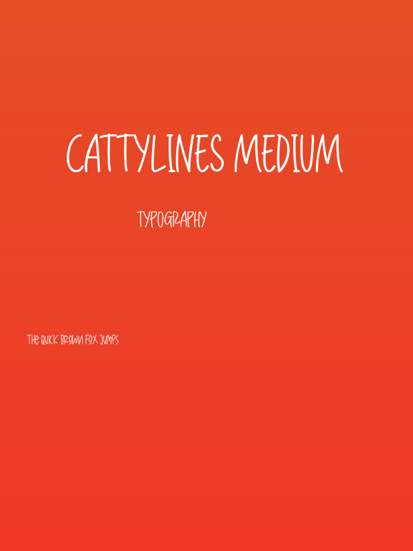 CattyLines Medium Poster
