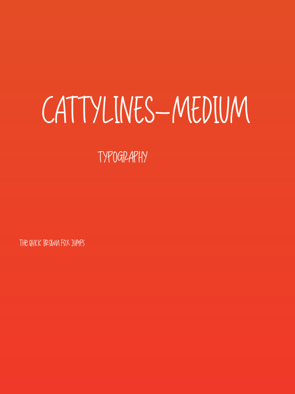 CattyLines-Medium Poster