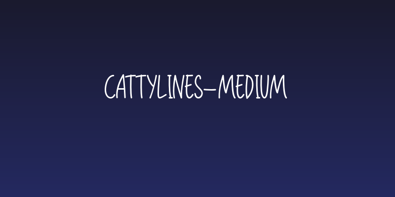 CattyLines-Medium Social Header