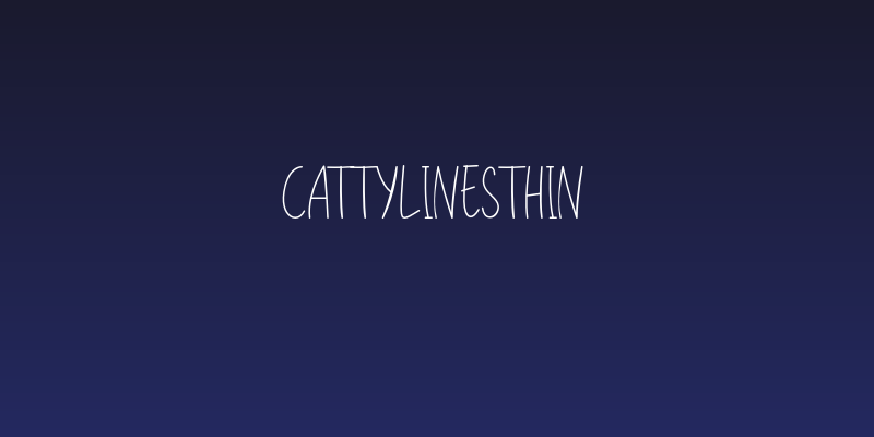 CattyLinesThin Social Header