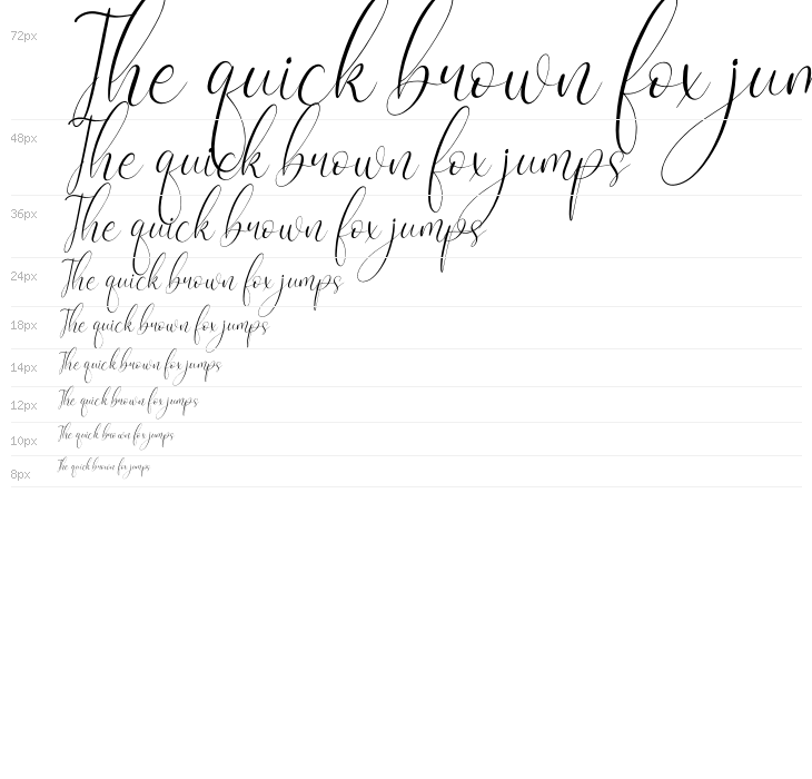 Cattya Brown Italic Waterfall