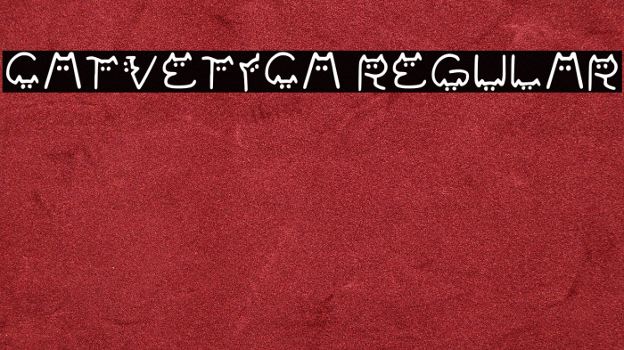 Catvetica Regular Example 1