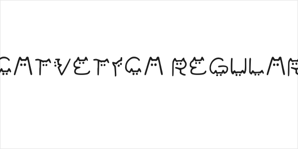 Catvetica Regular Logo