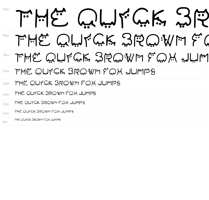 Catvetica Regular Waterfall