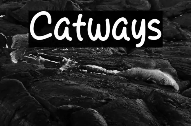 Catways Caratteri examples
