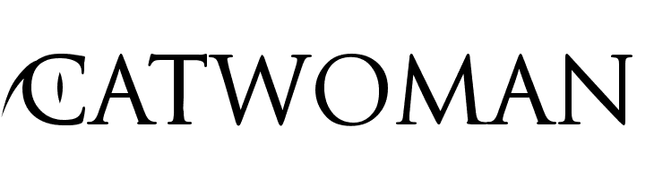 Catwoman  Free Fonts Download