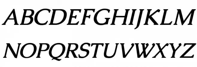 Caudex Bold Italic Шрифта ВЕРХНИЙ