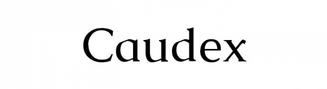 Caudex  Free Fonts Download