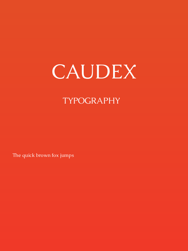 Caudex Poster