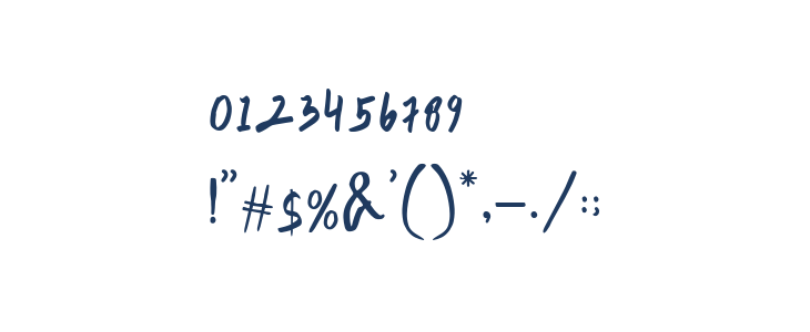 Caudia Xovier Demo Regular Other Characters