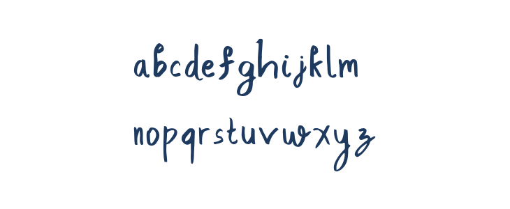 Caudia Xovier Demo Regular Lowercase