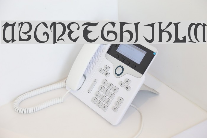 Cauldron Medium Font examples