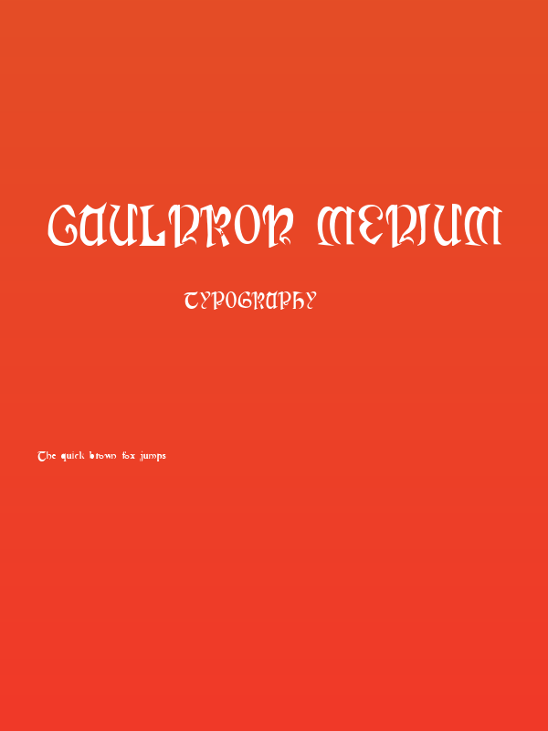 Cauldron Medium Poster