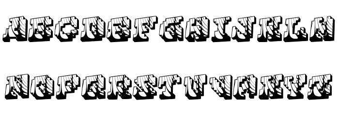Cauterise Font LOWERCASE