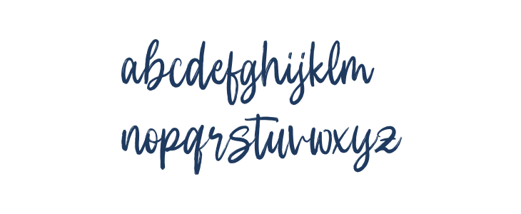 Cautions Brush Lowercase