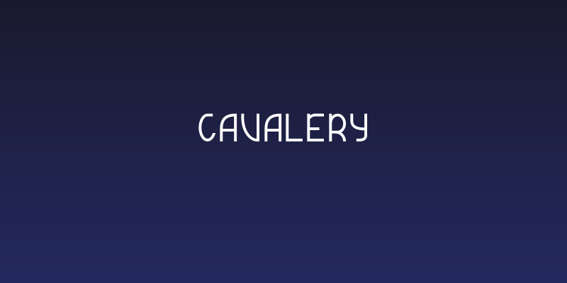 Cavalery Social Header
