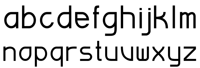 Cavalery Font LOWERCASE