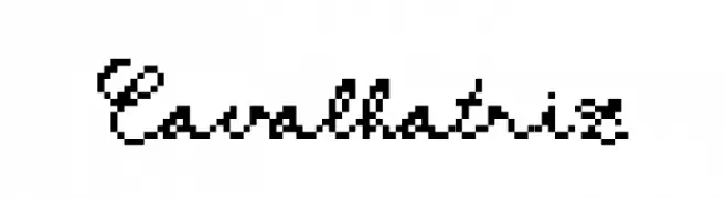 Cavalhatriz  フリーフォントのダウンロード