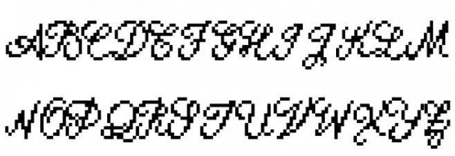 Cavalhatriz Шрифта ВЕРХНИЙ