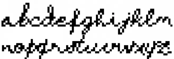 Cavalhatriz 字体 小写