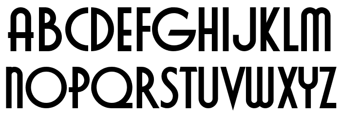 Cavalier Bold Font LOWERCASE