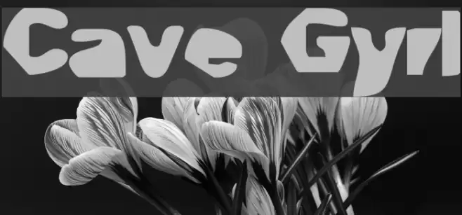 Cave Gyrl Caratteri examples