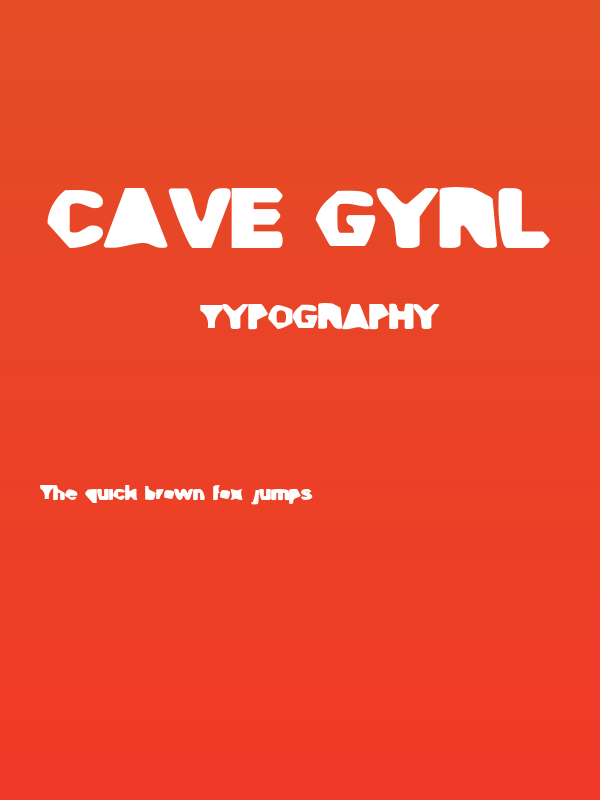 Cave Gyrl Poster