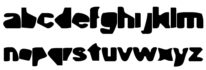 Cave Gyrl フォント 小文字