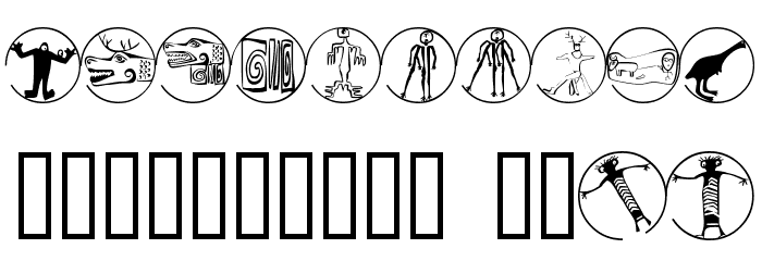 CaveBatsTwoB Font OTHER CHARS