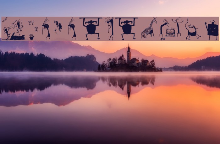 CaveBeings Font examples