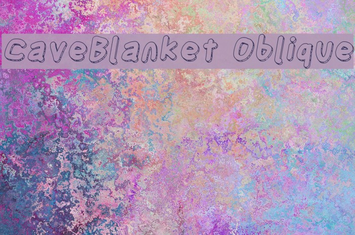 CaveBlanket Oblique Example 2
