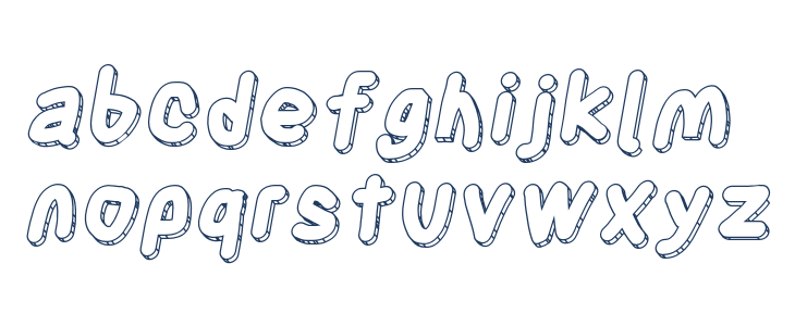 CaveBlanket Oblique Lowercase