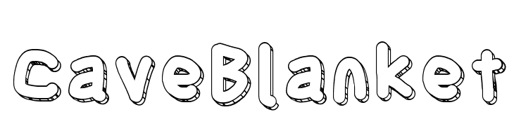 CaveBlanket Font