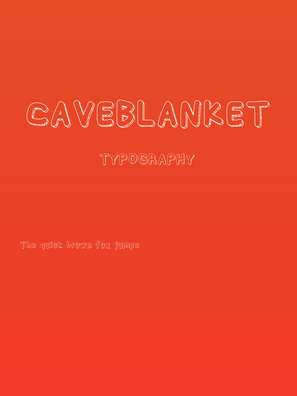 CaveBlanket Poster