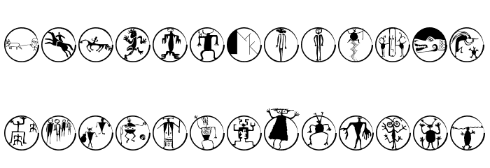 CaveDreams Font LOWERCASE