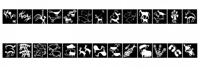 CaveMeetings Font UPPERCASE