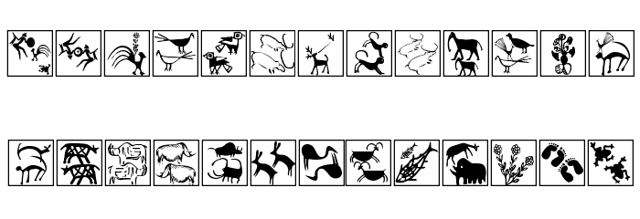 CaveMeetings Font LOWERCASE