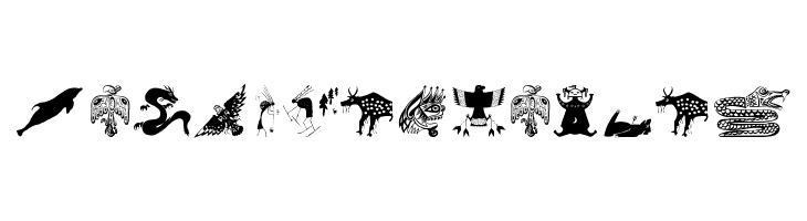 CaveNTribalArt Font