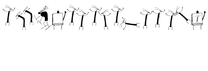 CaveNTribalArt Font OTHER CHARS