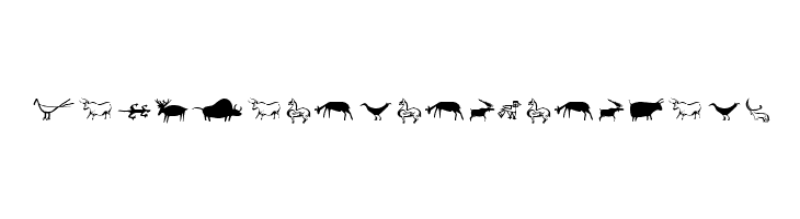CavePaintingDingbats Font