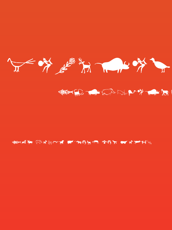 CavePaintingDingbats Poster