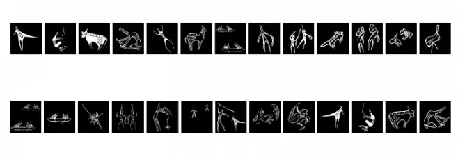 CavePaintings Caratteri MINUSCOLO