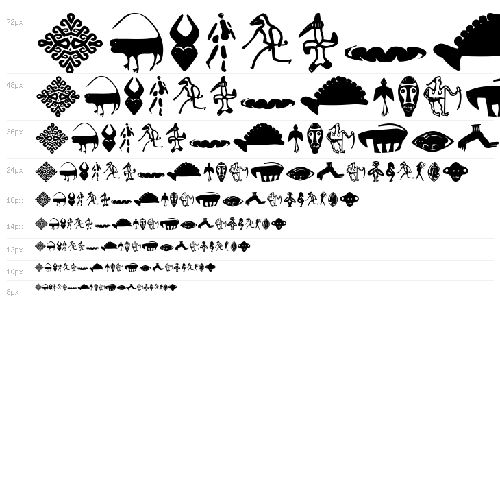 CavePeople-Painting Waterfall