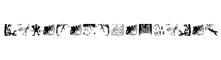 CavePeopleTraces  Frei Schriftart Herunterladen