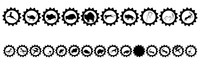 CaveStars Font OTHER CHARS