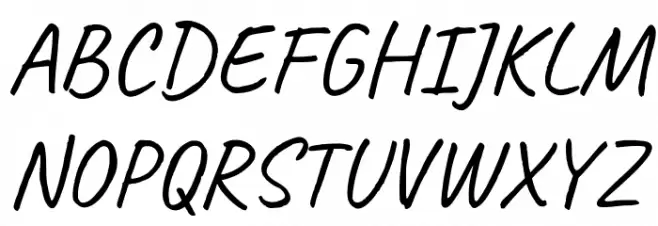Caveat Fonte MAIÚSCULAS