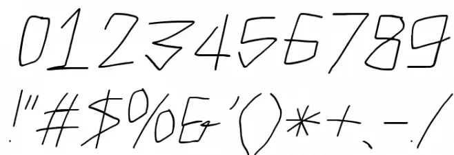 Caveman Light Italic