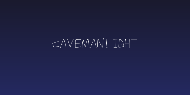 Caveman Light Social Header